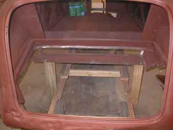 Trunk floor cut out