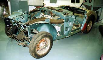 Side view without panels fitted