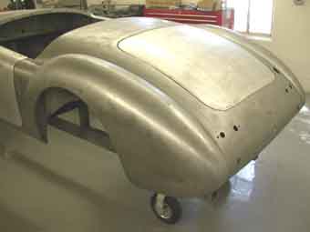 Left rear fender