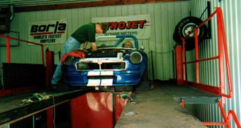 MGB on the Dyno