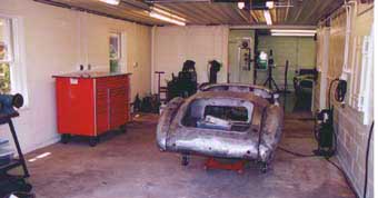 Welding room - rear view