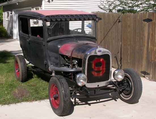 3/4 front view of Model A