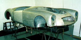 Complete body on jig